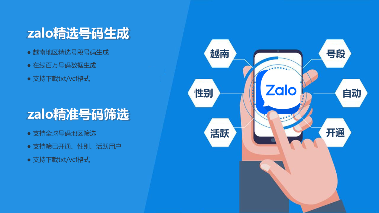 Zalo 聊天界面